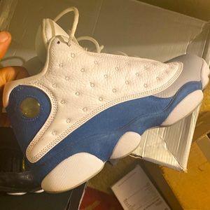 Jordan 13 Retro Navy Blue/Grey/White size 9.5